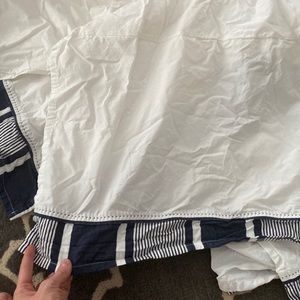 Pottery barn kids crib skirt